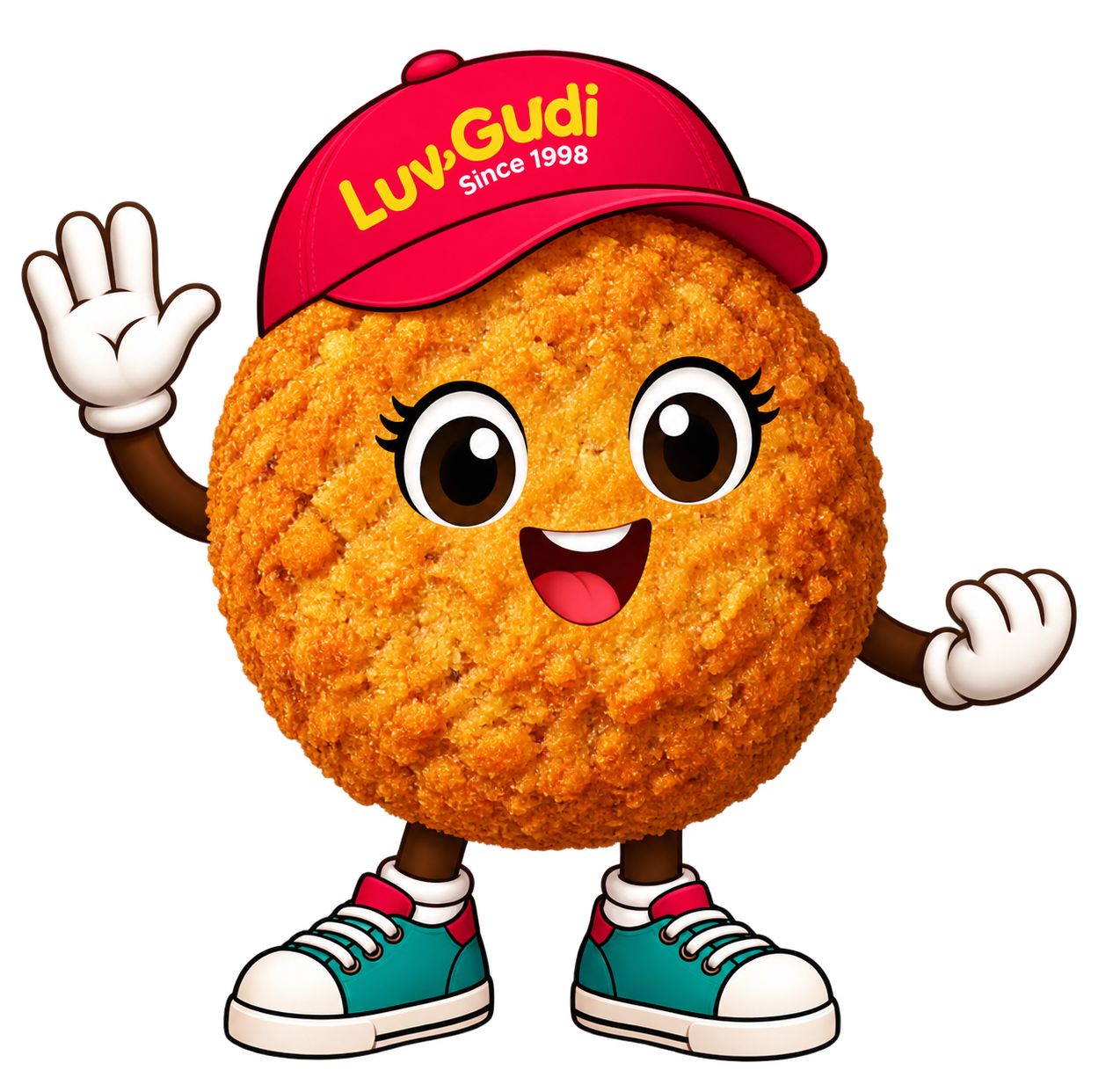 LuvGud cookie mascot