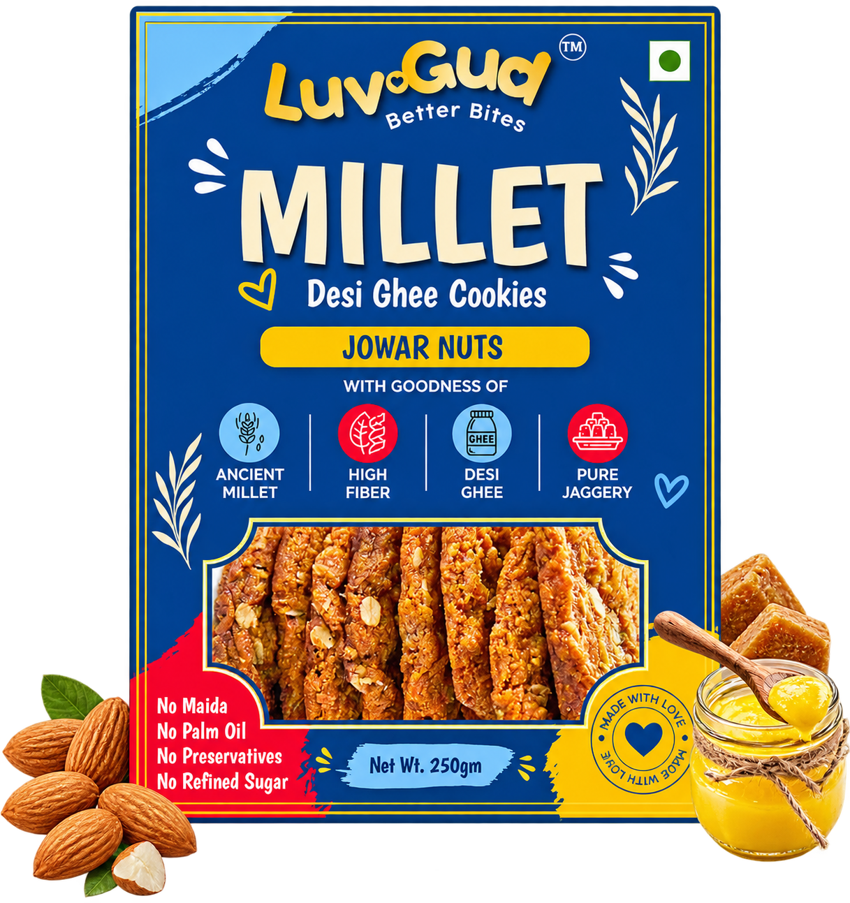 Jowar Nuts cookies